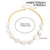 Ingemark Bohemia Imitation Peal Chokers Necklace for Women Wedding Bridal Simple Adjustable Beads Chain Y2K Jewelry Accessories