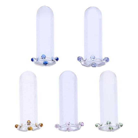 Straw Cap Transparent Glass Straw Toppers Adjustable Decorative Straw Lid for Glass And Stainless Steel Straws Reusable Dustproof Straw