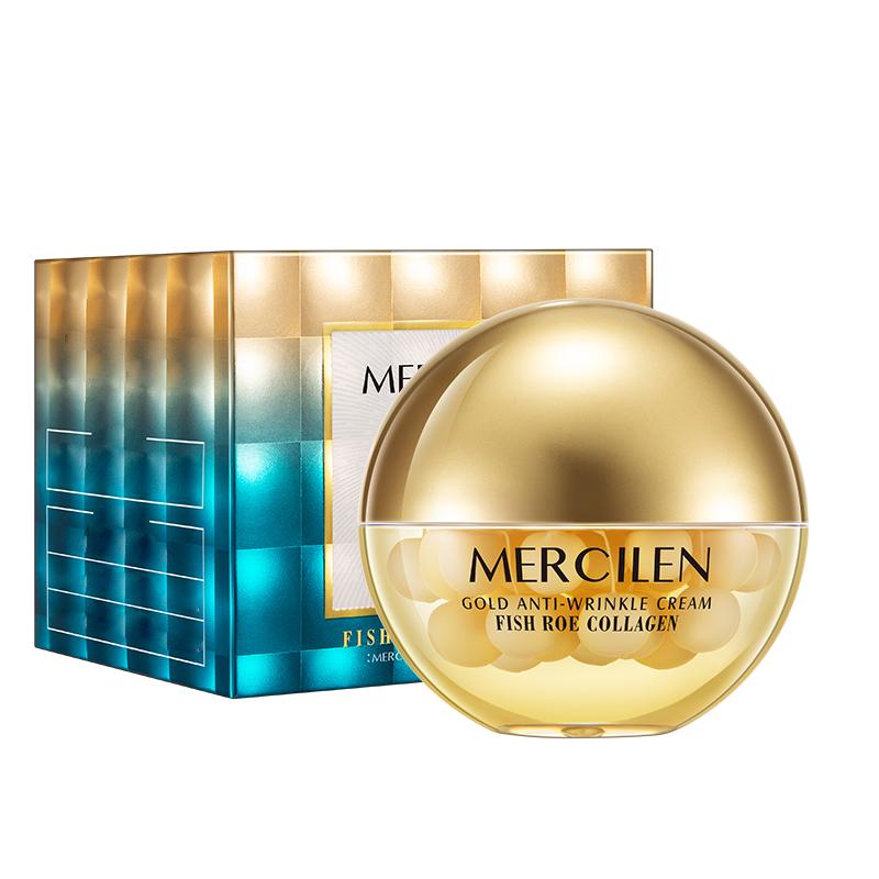 

MERCILEN Caviar Collagen Gold крем против морщин, увлажняющий, увлажняющий и укрепляющий кожу золотые таблетки, обновленная версия, крем против морщин