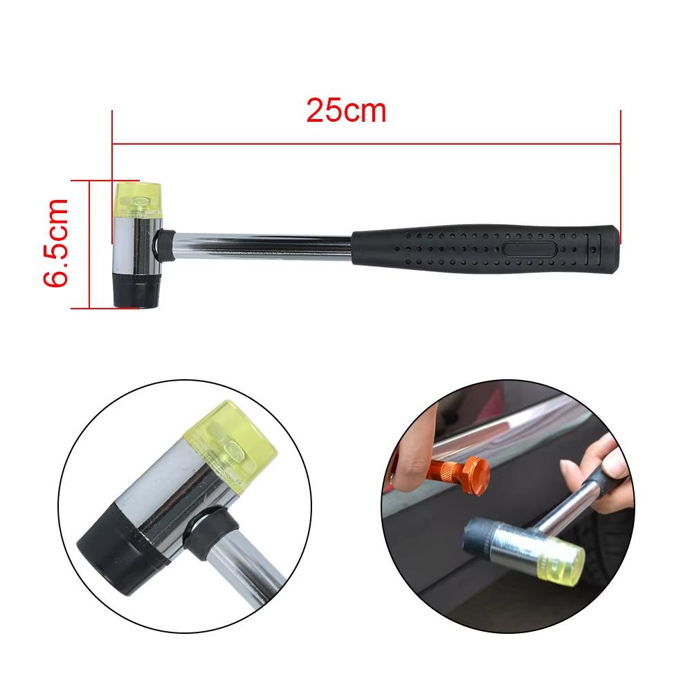 Professional Automotive Paintless Dent Removal Tools Car Dent Puller Rod Hook Hammer Door Dent Ding Hail Fix Removal Tools