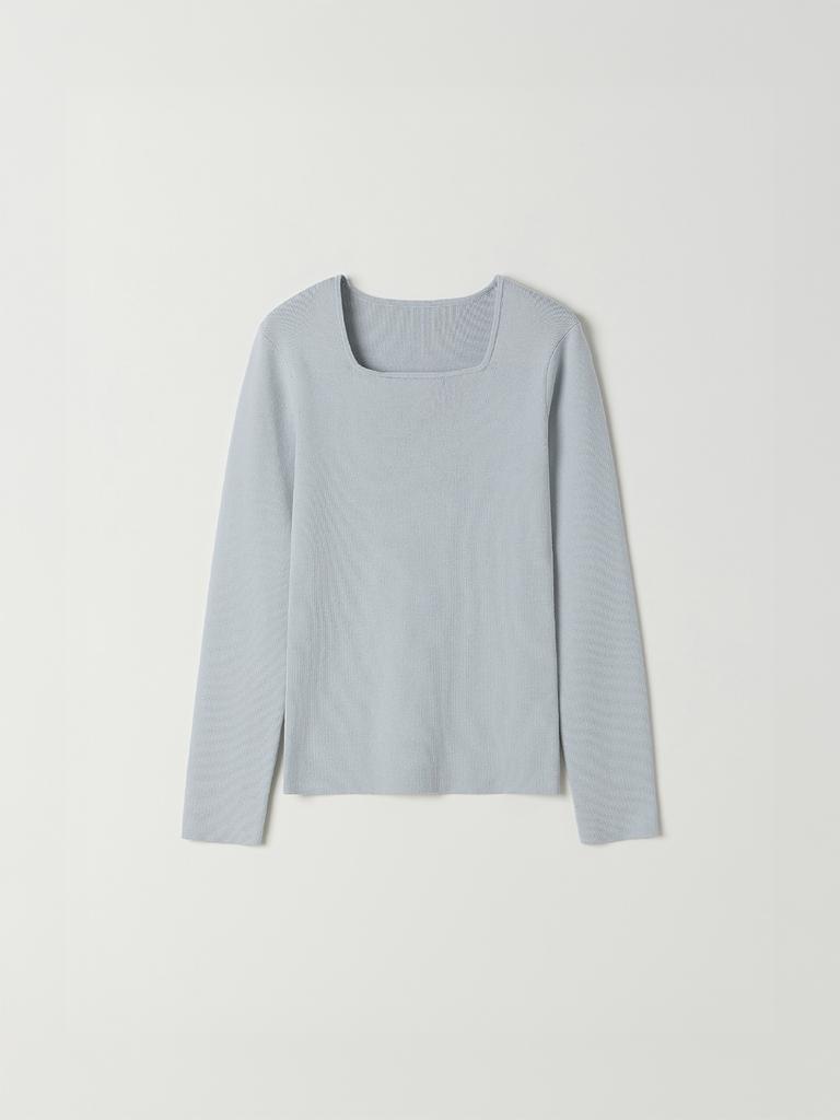 Antome Soft Square Knit (Soft Blue)