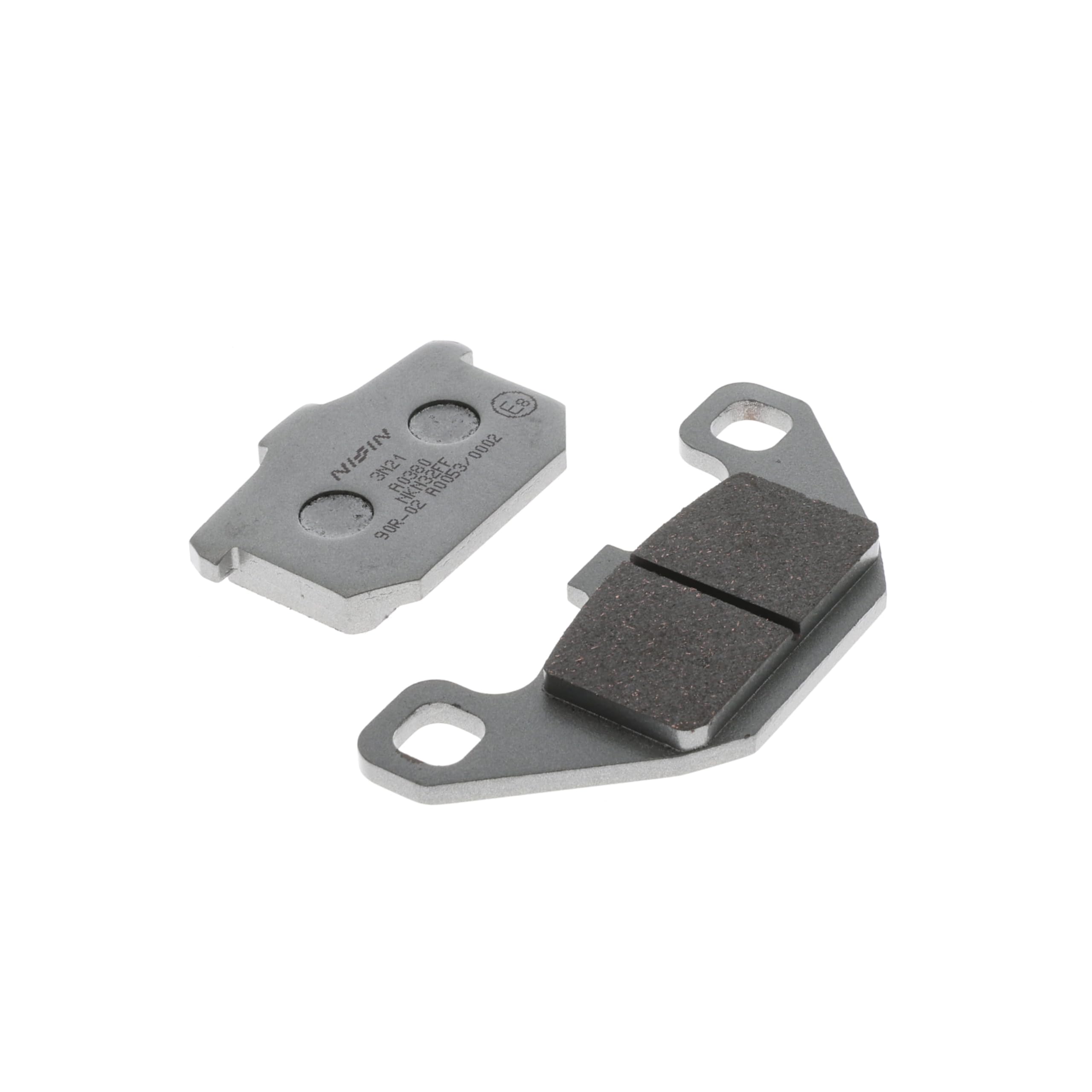 

Nissin Brand Brake Pad BRAKE PAD Premium Pad Semi-Metal Part Number A0380 2 Wheel Motorcycle standard серый