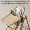 Krzesełko do karmienia 3 w 1 wielofunkcyjne dla dziecka z regulacją wysokości, krzesełko do karmienia dla dziecka, składane gospodarstwo domowe, siedzenie bujane dla malucha