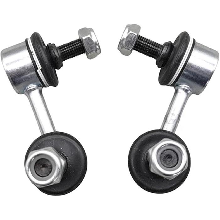 Left & Right Front Sway Bar Link Ball Tie Rod 259572 259573 Compatible With Maserati Quattroporte Granturismo Replacement