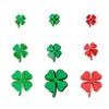 Alfa Romeo Car Emblem: Metal Four-Leaf Clover Decal