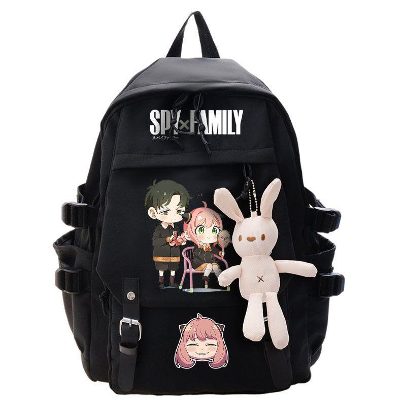 Spy X Family Spy Play House Peripheral Student School Bag Large Capacity Backpack Outdoor Travel Bag