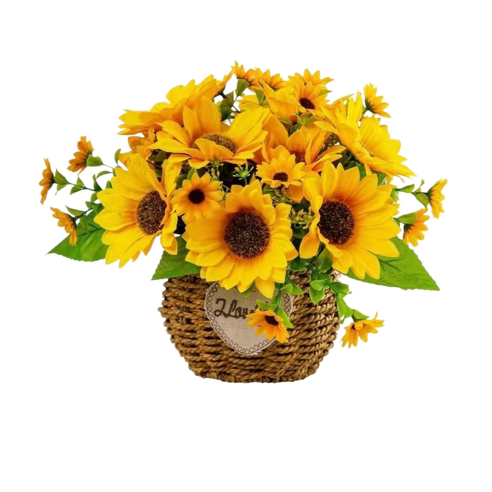 

1PC Single Stem Artificial Flower Realistic Faux Flower For Home Wedding Decor Fade Resistant Fake Flower For Indoor Outdoor Decor жёлтый