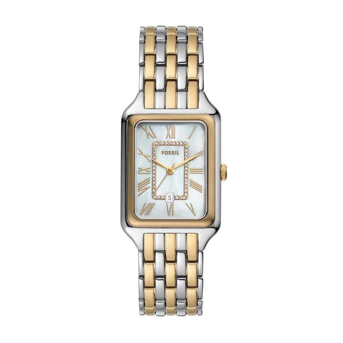 [Fossil] Watch RAQUEL ES5305 Women s Silver & Gold Multicolor ES5305