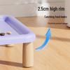Elevated Ceramic Cat & Dog Bowl Stand - Leak-Proof, Neck Protection, Multifunctional for Dining & Water