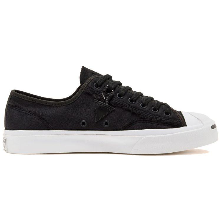 Converse Faux Fur Lined Leather Jack Purcell 166510C