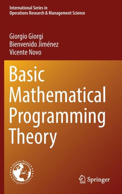 Kniha Basic Mathematical Programming Theory : 344