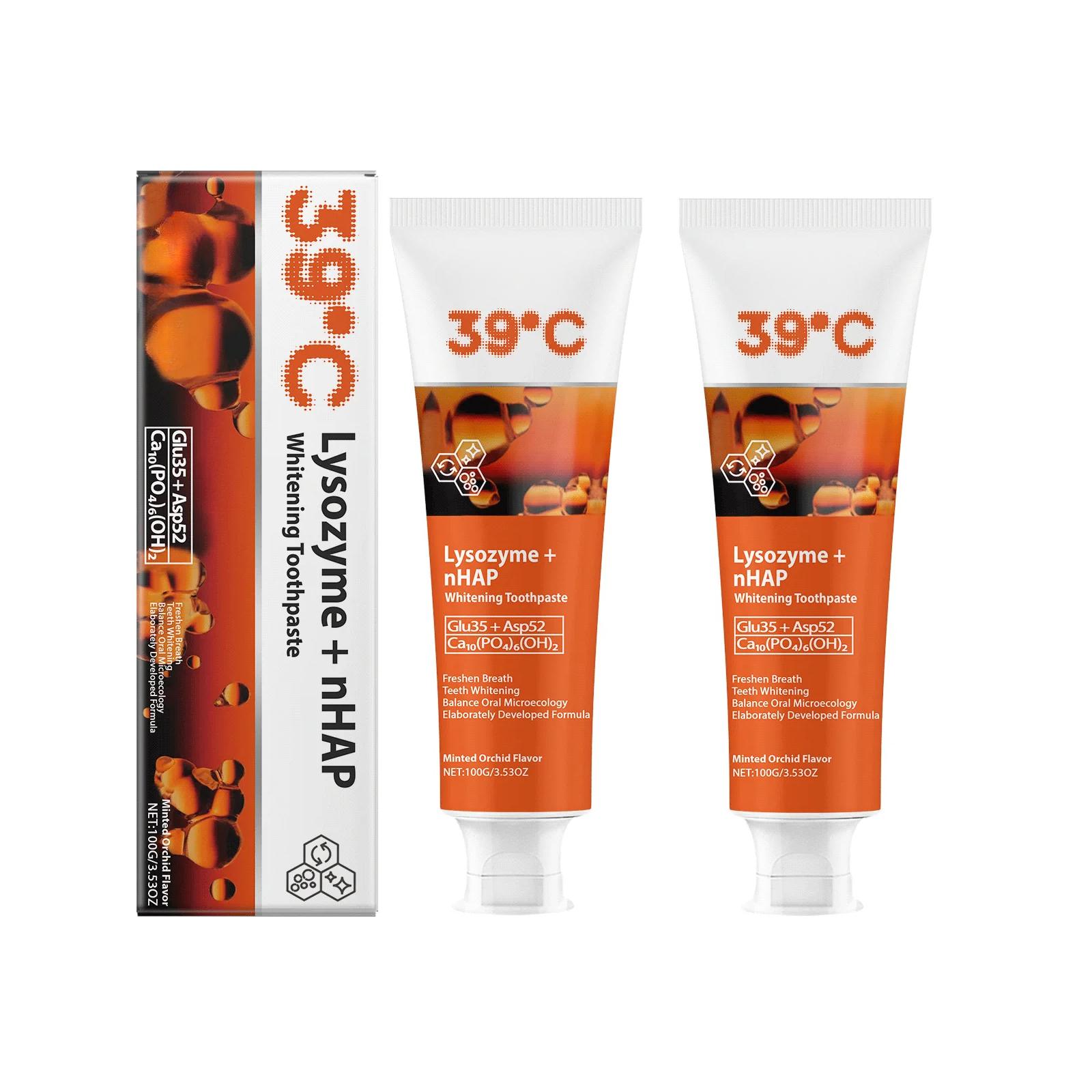 

Пробиотическая очищающая зубная паста предотвращает кариес зубов, устраняет неприятный запах изо рта, желтые пятна, освежает зубы, отбеливает зубную пасту 2PCS