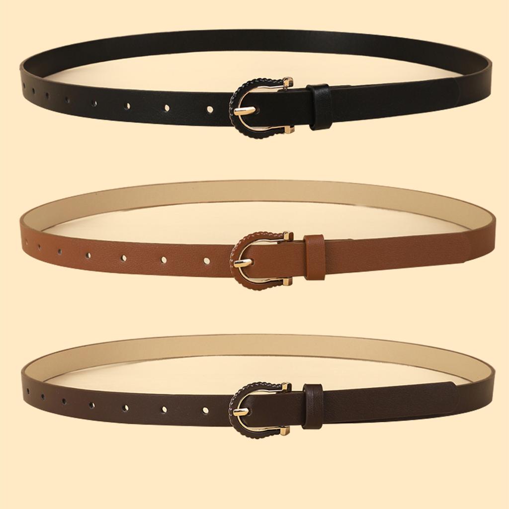 Feel Paint, Women'S Belt, Thin Retro Belt, Simple.