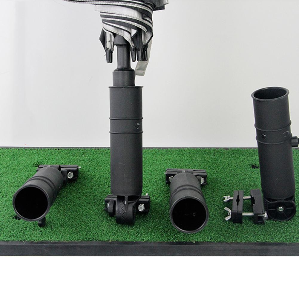 Golf Push Cart Umbrella Holder Golf Cart Universal Golf Trolley Umbrella Stand Umbrella Bracket for Golf Cart Bike Baby Stroller