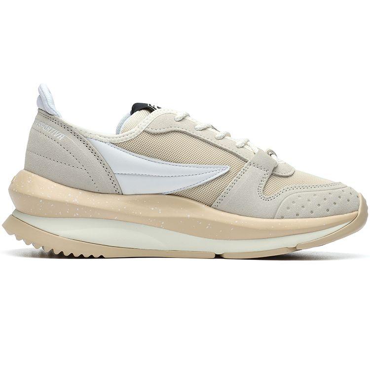 FILA Ritmo Fabric Comfortable Low-Top Lifestyle Sneakers Women sneakers Cassava-Powder F12W134101FTO