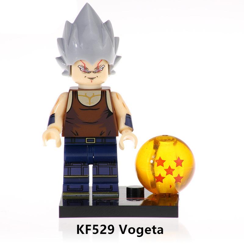 Dragon Ball Doll Building Block Villain Small Particle Splicing Doll Single Toy Bag