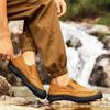 Fashion New Soft Men Loafers Slip On Leather Casual Shoes For Men Moccasins Plus Size 48 Flats Sneakers Men Handmade Design Man Shoes