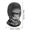 Heat Reactive Balaclava Temperature Sensitive Color Change Ski Mask Full Head Wrap Motorcycle For Hiking Cycling Women Men