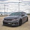 Front Bumper Canard Lip For Golf MK7 MK7.5 GTI GTD GTE R R-Line 2012-2020 Lower Splitter Diffuser Exterior Body Kits
