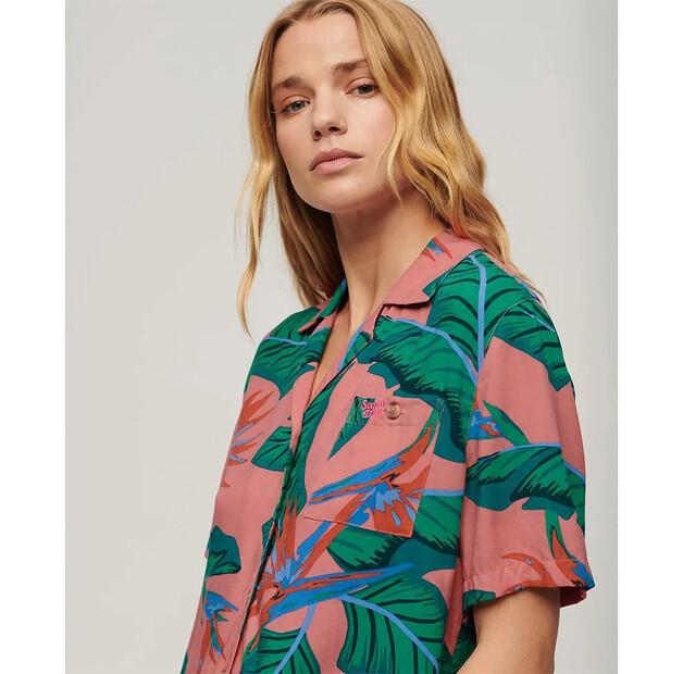 Superdry Beach Resor рубашка с коротким рукавом