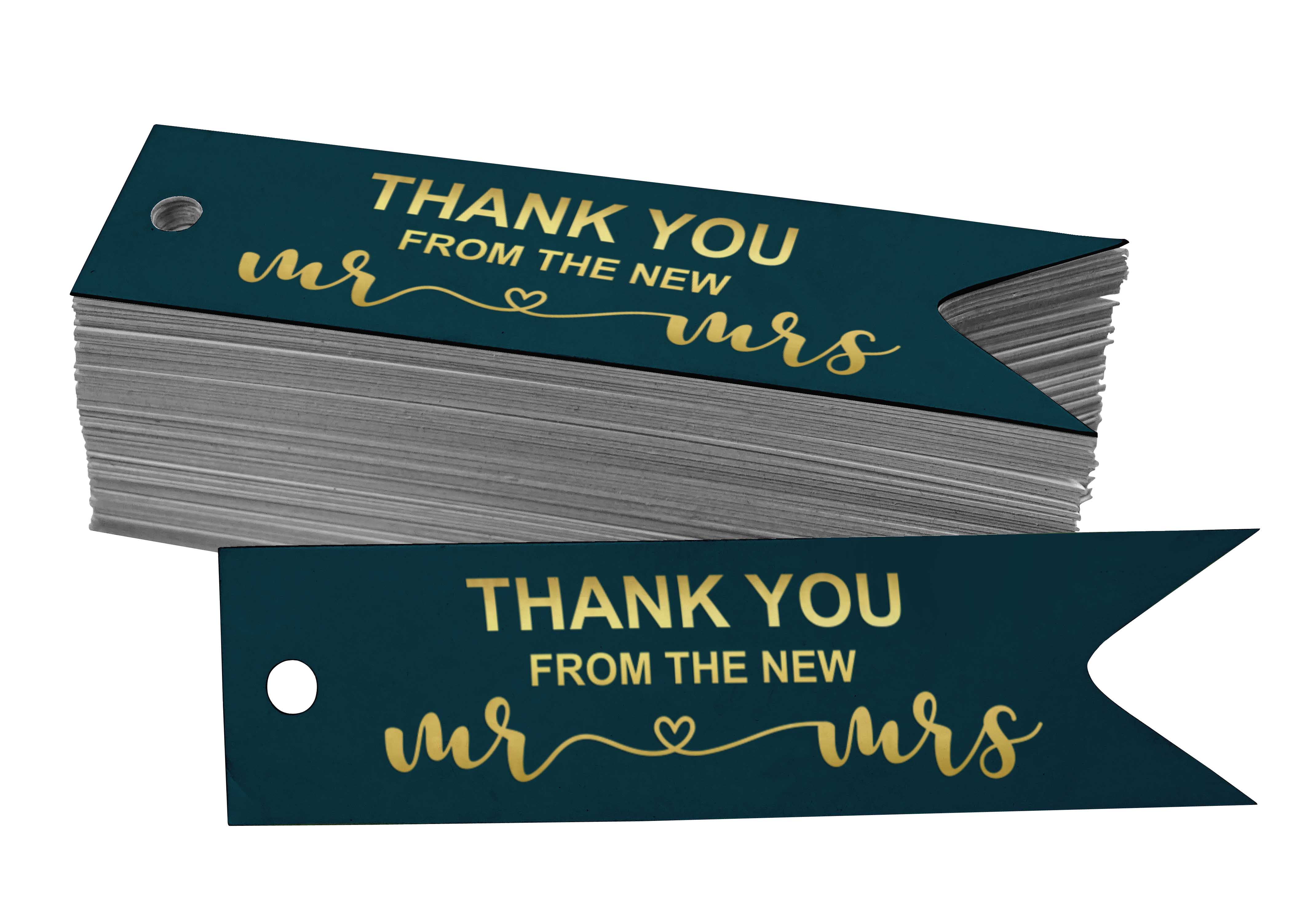 

Inkdotpot Thank You From The New Wedding Bottle Tag Real Gold Foil Favor Hang Tags Pack Of 50 Gold Foil Tags синій