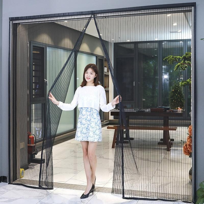 Anti Mosquito Fly Curtains for Doors Screen Magnetic Mosquito Net Door Window Automatic Closing Mesh for Kitchen Living Room