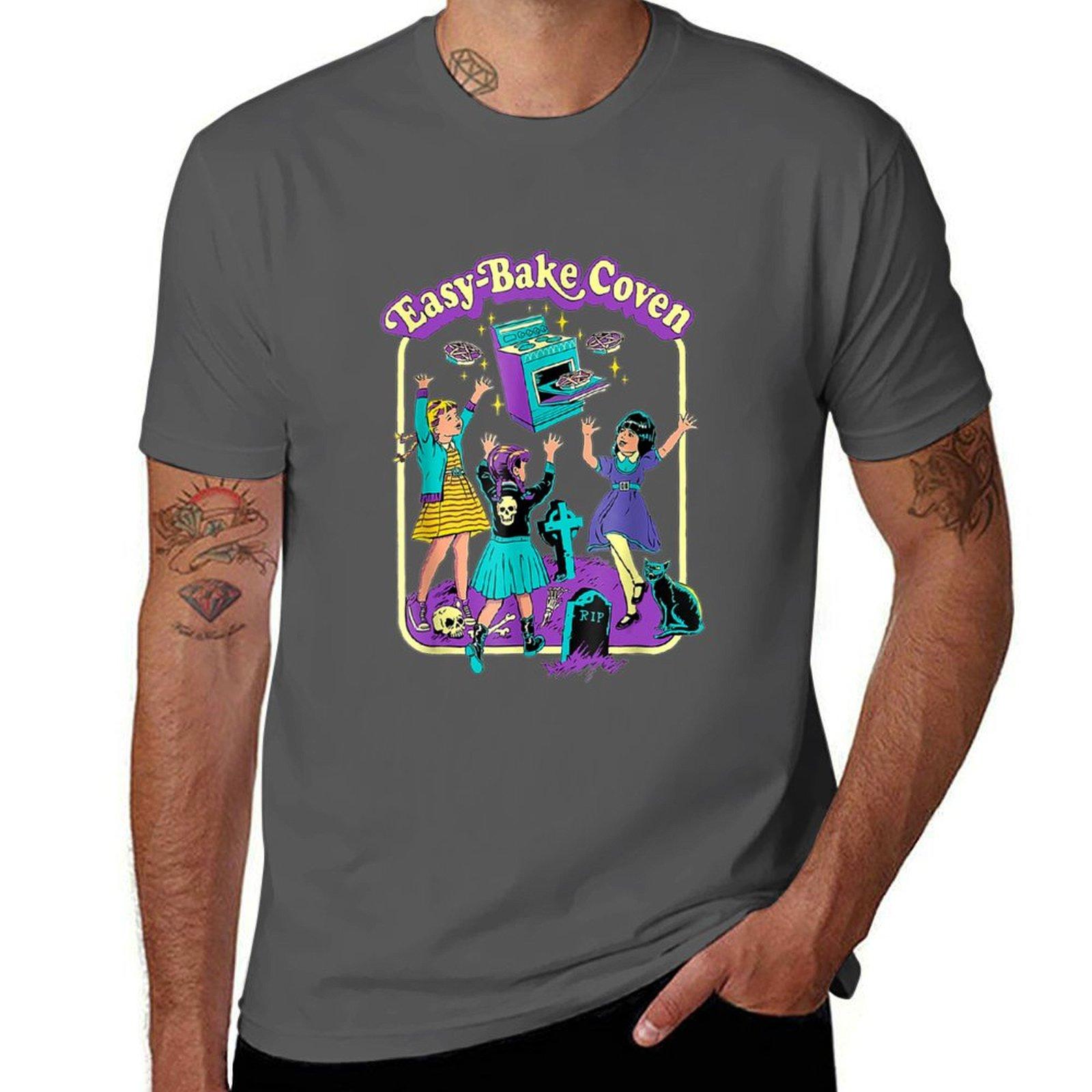 

Easy-Bakes-Coven-Witchs T-Shirt printed t shirts for man man t shirt summer t shirt men 100% cotton luxury brand T-Shirt 4XL