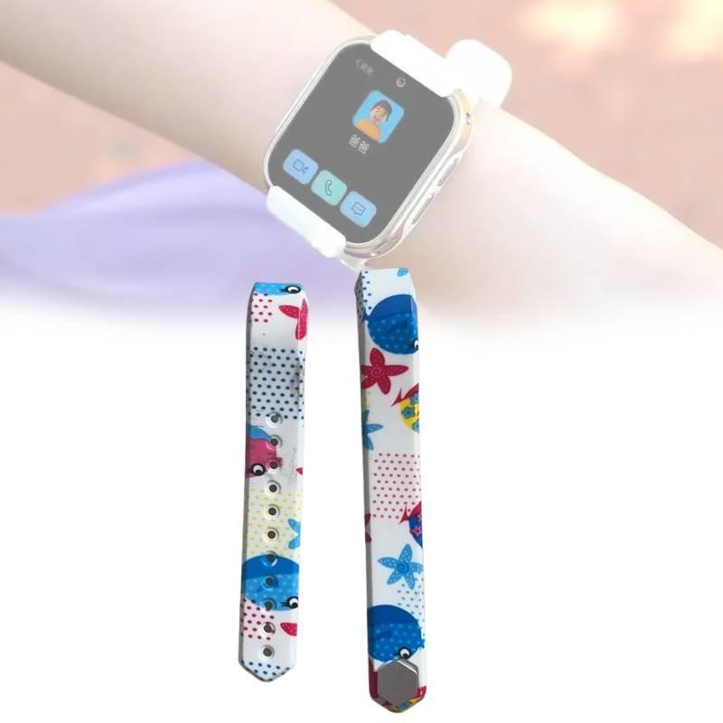 Strap Silicone Sport Series Easy Install Sports Activities Outdoor