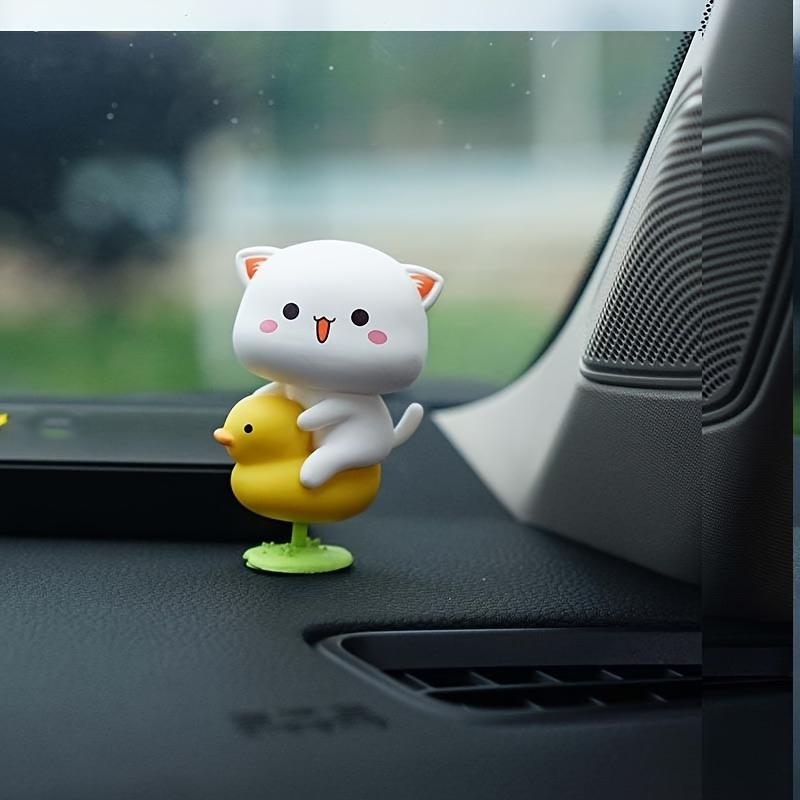 8pcs Cat Ornaments for Bedroom Desk Decorations Cute Cat Car Decoration Dashboard Decoration Mini Sweet Cat Ornament Perfectly Suitable