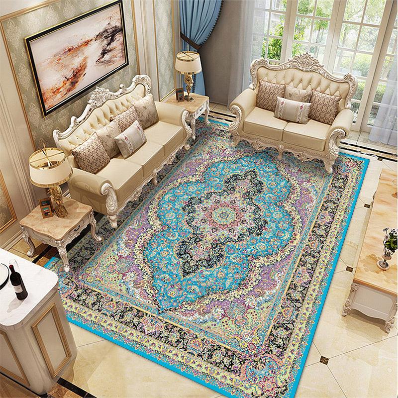 Persian Carpet Living Room Bedroom Home Sofa Tea Table Floor Mat Bedside Mat
