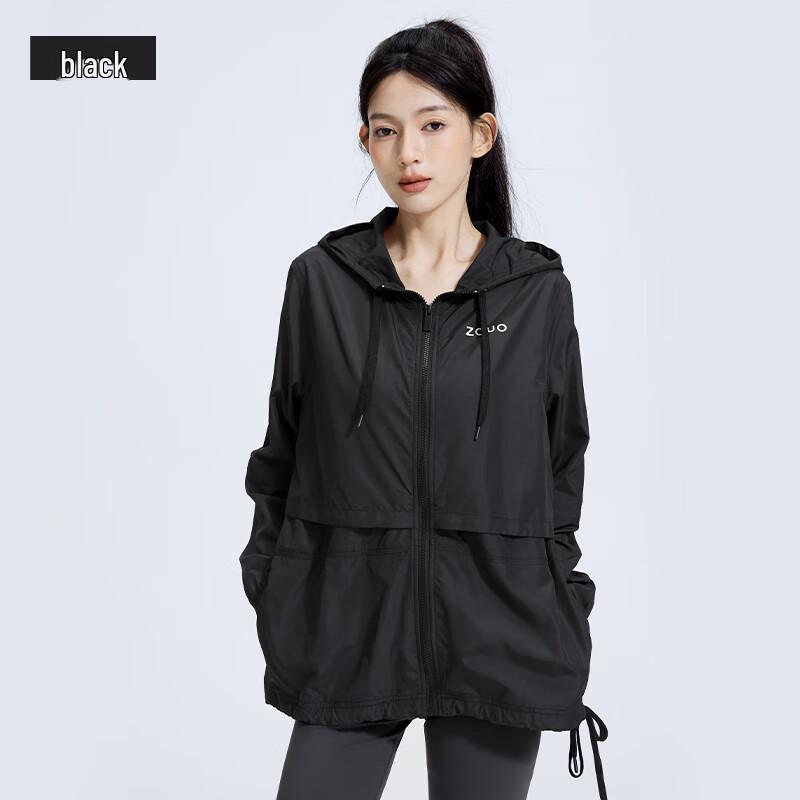 zauo Women s Summer Outdoor Sun Protection Jacket M