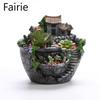 Courtyard Green Plant Planting Flowerpots Decorative Micro-landscape Ornaments Breeding Tools Courtyard Fairie