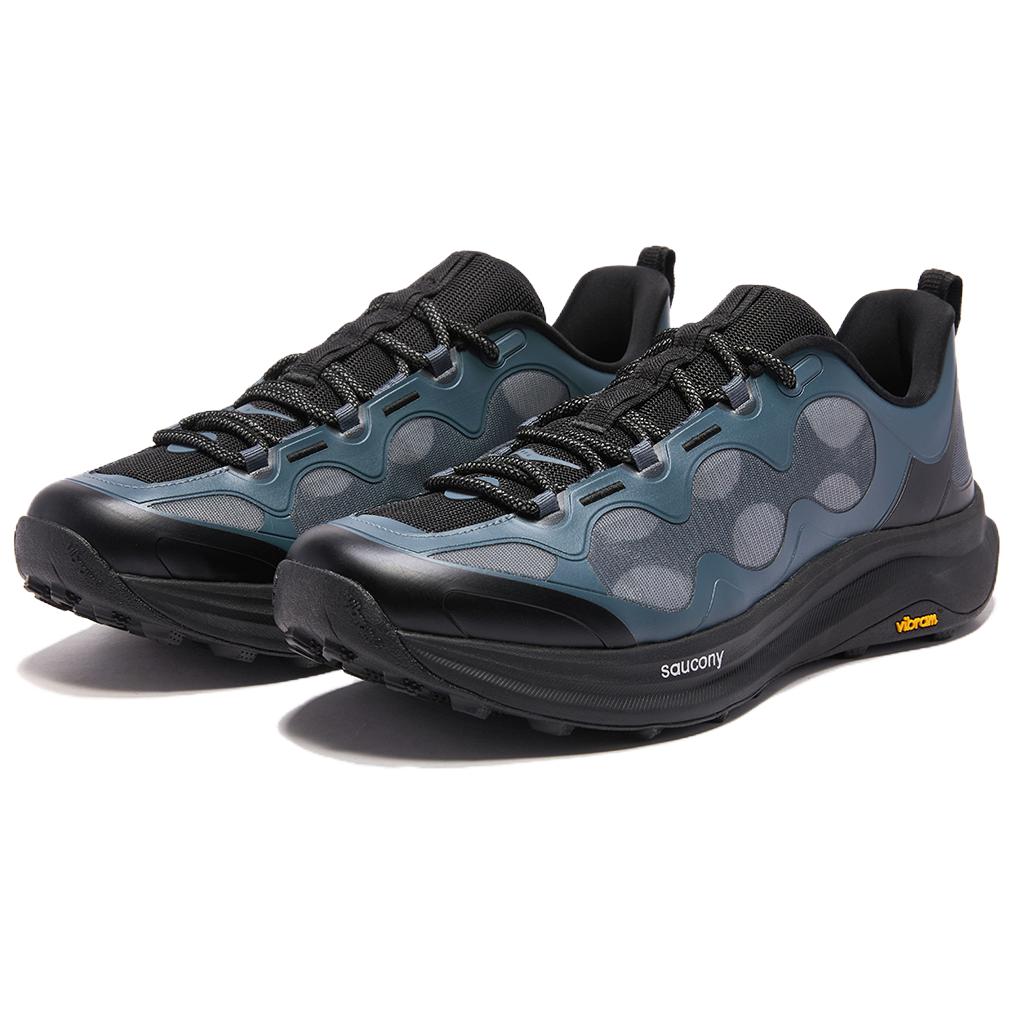 Saucony Peregrine 16 Shift Soft Comfortable Breathable Supportive Lightweight Running Shoes Unisex Running Shoes Deep-Blue S28294-7