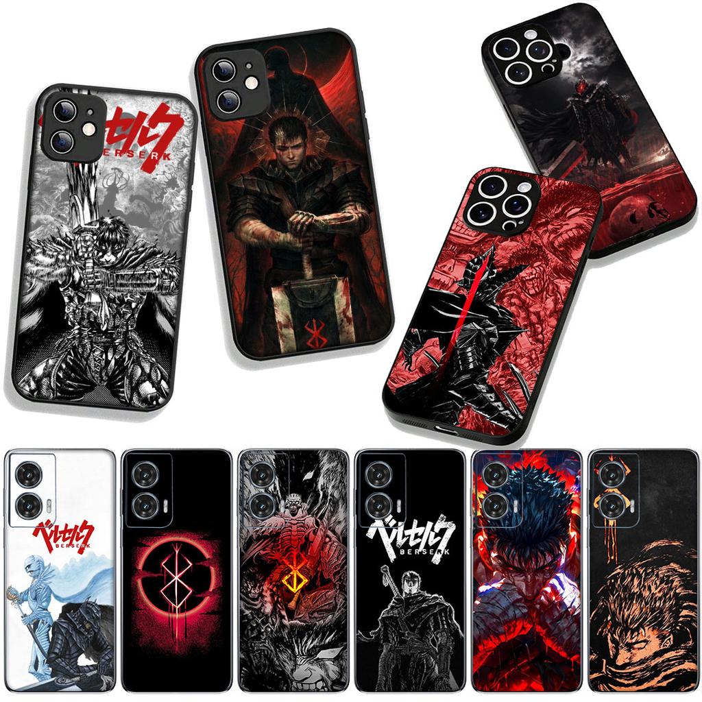 Für Samsung Galaxy A25 A37 A57 A12 A14 A31 A41 A50 A51 A70 A71 A72 A21S A04 M15 Note 20 9 8 10 Hülle Case Berserk Comics Guts