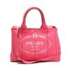 PRADA Canapa Kanapa mini tote Tote Bag canvas pink Women 1BG439 Used