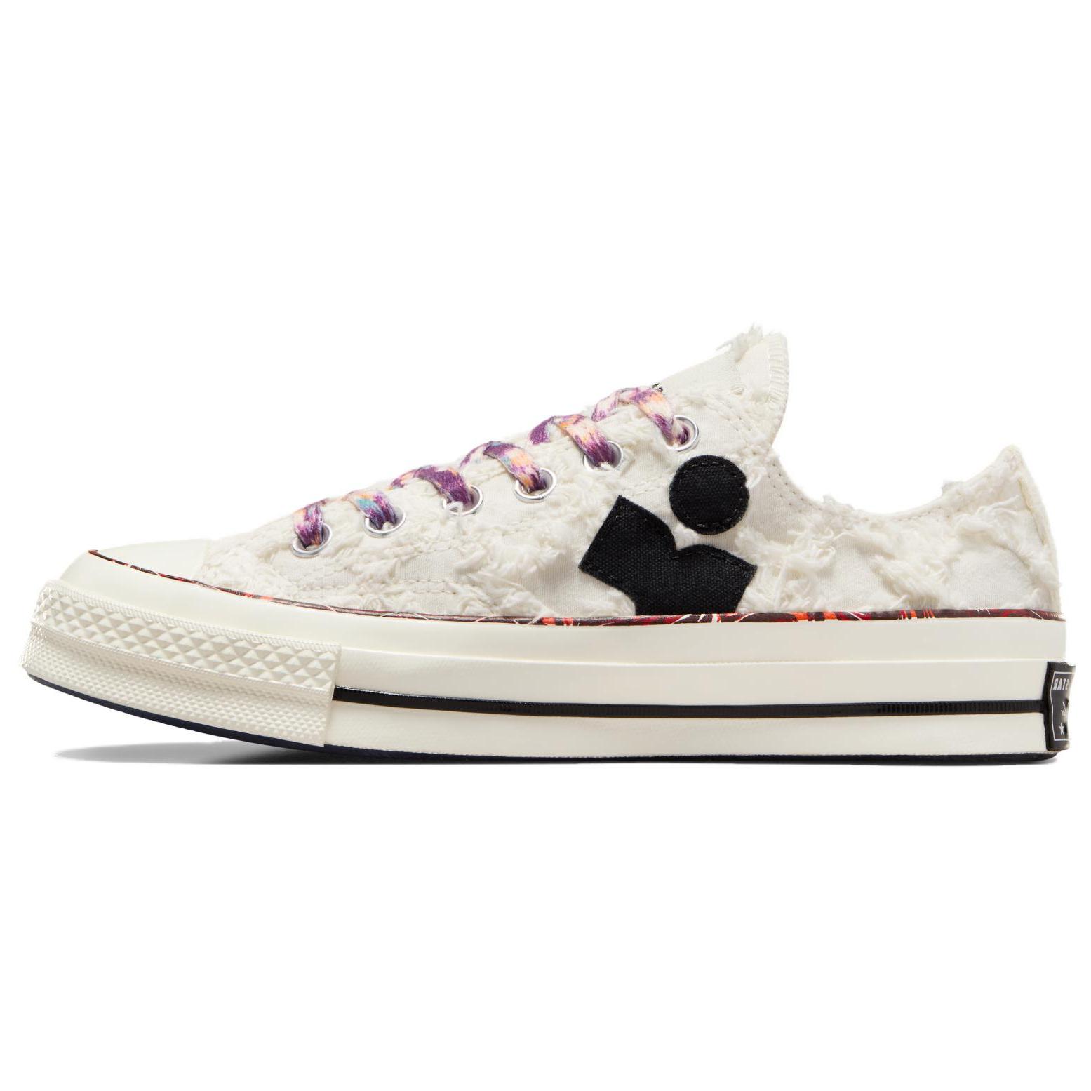 

ISABEL MARANT x Converse Chuck 70 soft and comfortable slip-resistant and wear-resistant low-top sneakers unisex white 42.5 белый