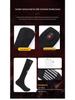 Unisex Electric Heated Long Tube Ski Socks - USB Constant Temperature for Outdoor Sports