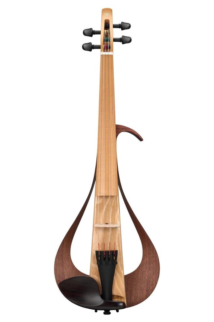 YAMAHA Electric Violin YEV104PRO NBR Natural Brown Rich Body High Looks Great On Stage & Sound, Resonance, Operability,