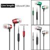 Corded Earbuds In-Ear Headphones Earphones with Microphone Noise Isolation Corded 3.5mm Ear Buds for Phone Computer