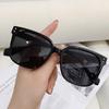 2025 Retro Square Frame Unisex Sunglasses – Trendy Fashion with Rice Nail Accent