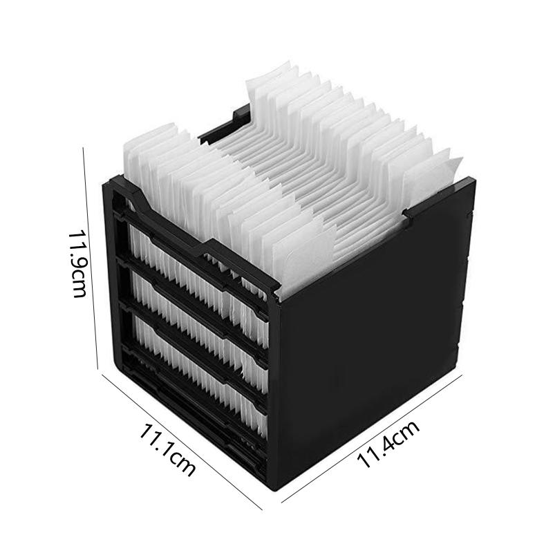 28Pcs Personal Space Cooler Replacement Cooling Filter Desktop Air Conditioner Filter Element for USB Air Cooler