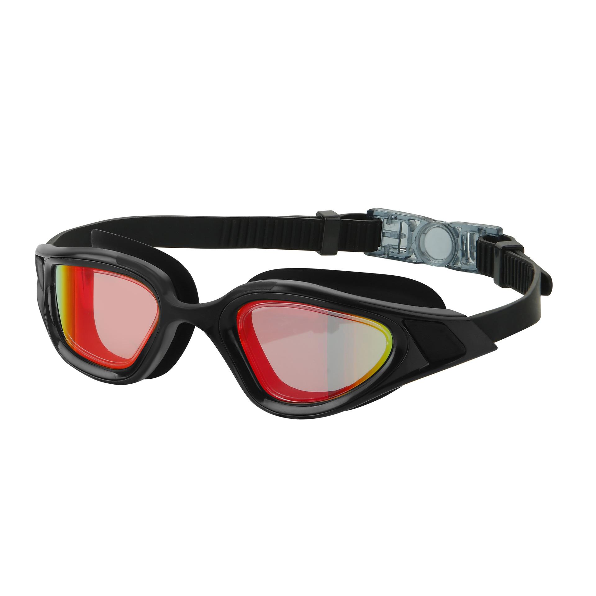 

Adult Eye Protection Racing Swimming Equipment Myopia Goggles, Waterproof Large Frame Electroplating Anti-high Definition Swimming Goggles
