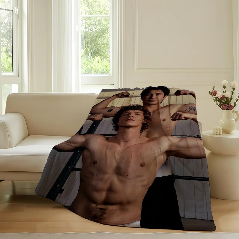 Popular TV Series H-Heated Rivalry Blanket Warm Soft Suitable For Bedroom Sofa Bed Living Room Office Travel Camping Gifts