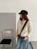 Korean Style Casual Slimming Long Sleeve Polo Pullover Sweater Coat 2026