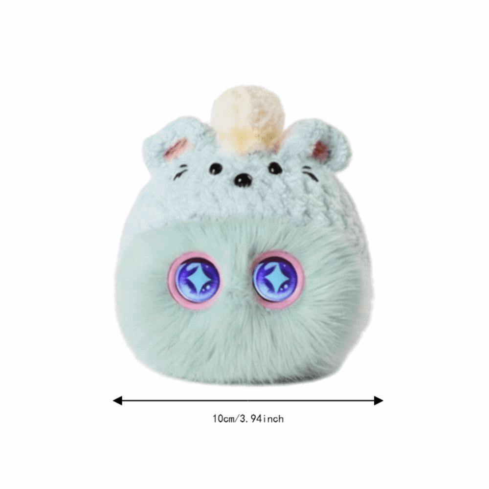 Interactive Talking AI Cat Keychain 66 Languages Interactive AI Cat Plush Toy  Student Gift