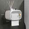 Toilet Tissue Holder, Toilet Tissue Holder, Non Perforated Tissue Holder, Wall Mounted Roll Paper Box Paper Towel Holder