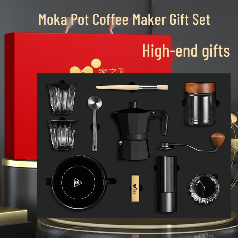 

10-Piece Mocha Pot and Insulated Tumbler Gift Set