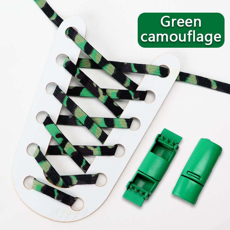 NR.8 1 Par Rainbow Skosnören Magnetisk metalllås Elastiskt skosnöre Inga knytsnören Skosnören Barn Vuxen Snabbspets gummiband Skosnören