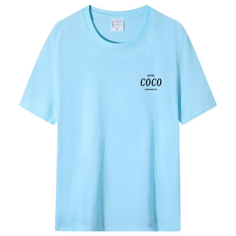 Codzienny T-shirt z krótkim rękawem na lato 2026 dla mężczyzn w dużych rozmiarach, z okrągłym dekoltem, luźne ubranie, wygodny T-shirt, odzież estetyczna