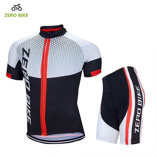 Buy Cycling Jersey Set Summer Men's Cycling Jersey Shorts 4D Gel Padded Quick Dry Pocket Bike